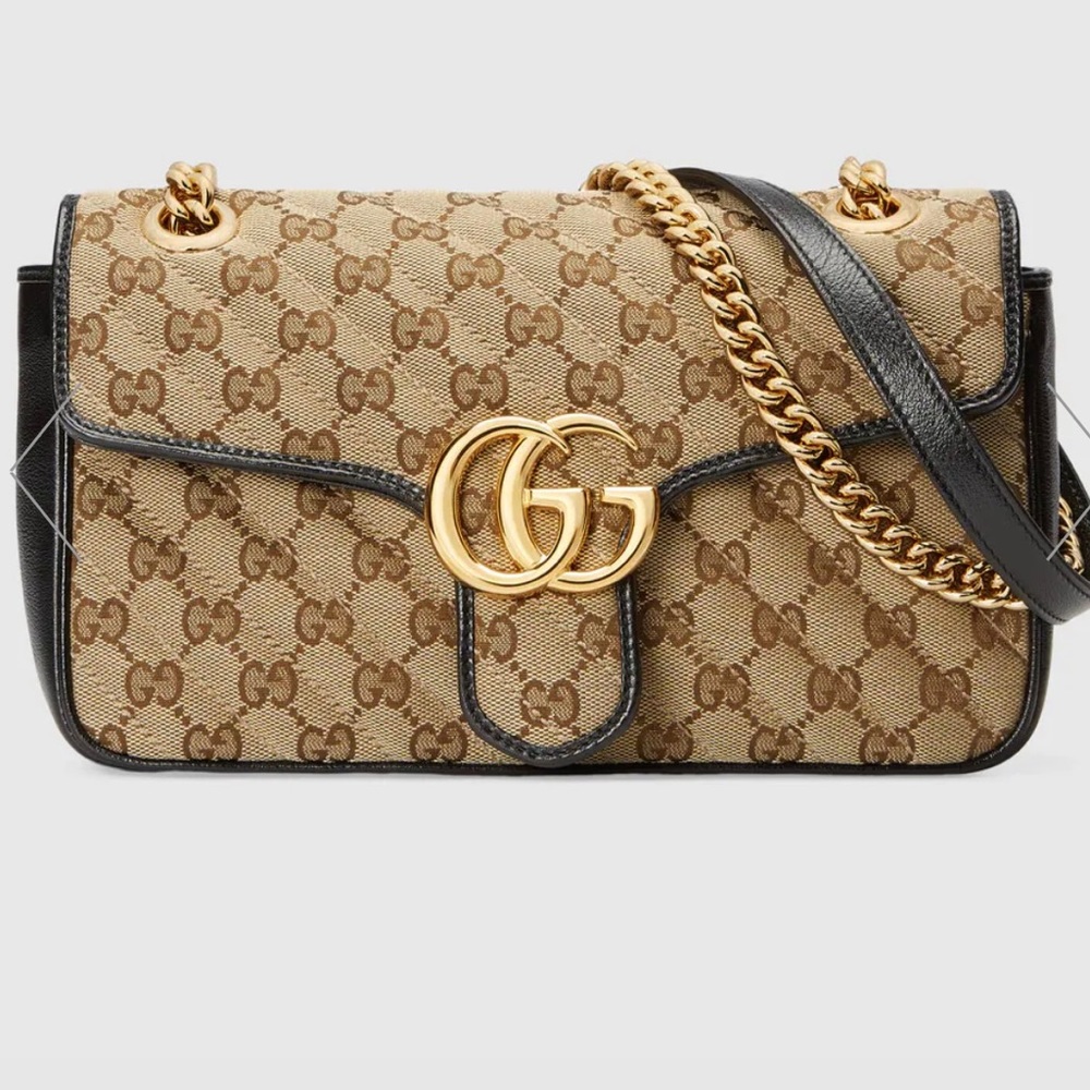 GG Marmont Chain Matelasse Shoulder Bag